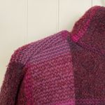 Andrea Jovine NWOT  women’s purple mock neck wool blend soft plush knit sweater M Photo 6