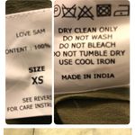 Love Sam Green beaded silk blouse Photo 7