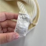 Love, Whit by Whitney Port Sweater Womens X Small Cream Crisscross Ribbed Knit Size XS Photo 4