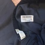 ZARA  Womens Soft Cropped Pants Black Size M Relaxed Cozy Loungewear Pockets Photo 2