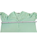 Athleta  Uptempo Ribbed Henley Top Mint Green Long Sleeve Stretch Women’s 3X Photo 9