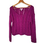 Aeropostale  Wool Blend Cable Knit Long Sleeve Pullover Sweater Photo 24