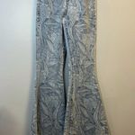 True Religion Jeans Caia High Rise Super Flare Laser Demolishion Derby Sz 26 EUC Photo 1