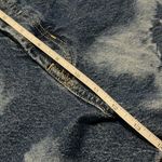 PacSun Ultra high rise vintage Tie Dye Button Fly Raw Hem Demin Shorts Photo 5