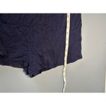 Alya  womens blue romper size M embroidered short sleeves cut outs Photo 9