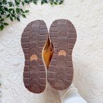 Bimba Y Lola Lifestyle Panelled Sneakers Sz 38 / US 7.5 Brown Photo 5