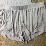 Eberjay Eberjey Finley Patch Pocket Pajama Set Tee Shorts Bamboo Viscose Spandex M Gray Photo 2