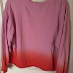 Gap A Really Cute Pink And Red Fade Hoodie Photo 2