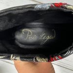 Privileged  Audra Black Floral Ankle Bootie Heels Shoe Size 10 Photo 7