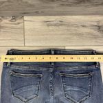 Driftwood  Colette Jeans Aztec‎ Southwestern Embroidered Hem Straight Leg Size 28 Photo 5