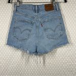 Levi's Levi’s Premium Light‎ Wash Ribcage Shorts Photo 5