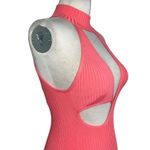 DAVID KOMA For FWRD Maxi Dress in Red Orange Medium New Womens Ribbed Knit Midi Photo 5