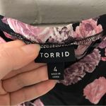 Torrid NWT Plus Size Black Floral Challis Corset Cami Size 4X Photo 10
