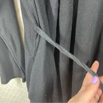 Athleta Black Cozy Waffle Knit Wind Down Sleep Robe Photo 6