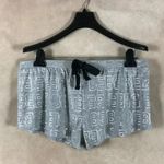 Bebe Allover Logo Pajama Sleep Shorts, Large Photo 1