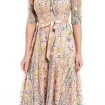 Alex Marie  Multicolor Floral Midi Dress Photo 0