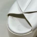 Vince Platform Sling Back Sandals Womens 7 White Photo 9