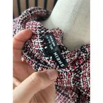 SheIn Plaid Pattern Flap Detail Double Breasted Tweed Blazer size M or 6 Photo 6