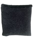 Cozy Faux Fur Neck Wrap Reversible Chenille Black Winter Soft Warmer OS Photo 1