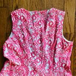 Tommy Hilfiger Lace Sleeveless Lined Pink White A-Line Dress Women’s Size 18 Photo 10