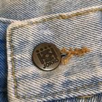 Vintage 90’s Y2K Las Vegas painted high rise PUSSHH design‎ Unique Rare JEANS Blue Size 23 Photo 5