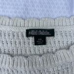 Wild Fable Cream Sleeveless Crop Tank Top Photo 5