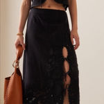 Sea New York Baylin lace FULL MATCHING SET Vest and Skirt Black Size XS Photo 0