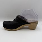Dansko Miriam Tassel Clogs Black Nubuck EU 38/US 7.5-8 Women's Photo 5