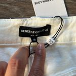 Generation Love x Revolve Pearl Trim Womens Raw Hem wide leg Pants Jeans 30 Photo 4