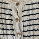 Boohoo Striped Long Buttoned Cardigan Photo 3