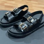 Unionbay Women's Vega Sport Sandal Size 11 Black Croc Photo 0