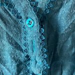 Sweet Wanderer  Turquoise Lace Blouse small Photo 7