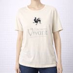 Avanti  Cream Rooster Graphic T-Shirt Photo 0