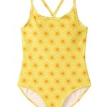 Hanna Andersson women’s one piece swimsuit in sunny yellow “Sunshine Day” print Photo 10