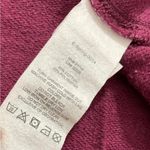 Armani Exchange  AX Womens Maroon Embroidered Logo Crop Sweatshirt Small Photo 5