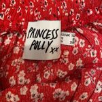 Princess Polly , flouncy red skirt, sz 6‎ Photo 3