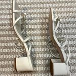 Reformation Elodie Bow Block Heel Sandals Photo 6