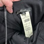 Lillie Rubin Black Asymmetrical Ruched Sundress Halter Neck Size 8 Photo 3