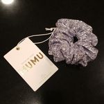 Show Me Your Mumu ππ Super Scrunchie ~ Silver Confetti NWT Photo 0
