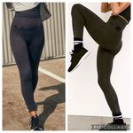 Free People Good Karma Ultra High-Rise 7/8 ribbed Leggings vintage black XS/S Photo 3