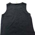 Allison Daley  Charcoal Sleeveless Blouse Photo 2