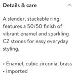 Bauble bar ring Photo 2