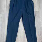 ASOS Navy Blue Pleated Pants Photo 0
