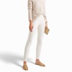 THE ROW MID RISE WHITE STRETCHY SKINNY JEANS PANTS OLSEN TWINS BRAND S Photo 2