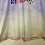 Women’s Ombré In A World Where You Can Be Anything Be Kind Graphic Tee NWOT Multiple Photo 2