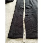 Ralph Lauren Lauren  Women's Long Sleeve Lace-up Black Twill Mini Dress Size 2 Photo 13