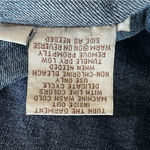 Vintage Y2K Butterfly Denim Jacket Large Embroidered Jean Blue Photo 12