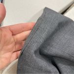 EXPRESS Grey Editor Dress Pants Chino’s Wide Leg Low Rise Trousers Womens 6 Photo 6