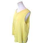 Women's Oh My Gauze! Butter Yellow Cotton Top Photo 4