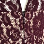 Keepsake Purple Lace Choker Bodycon Dress Photo 5